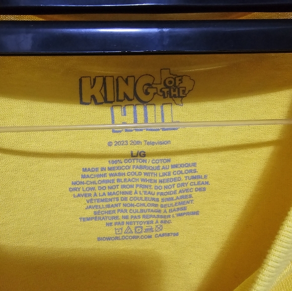 King of the Hill T-Shirt Men's Large - Picture 2 of 3